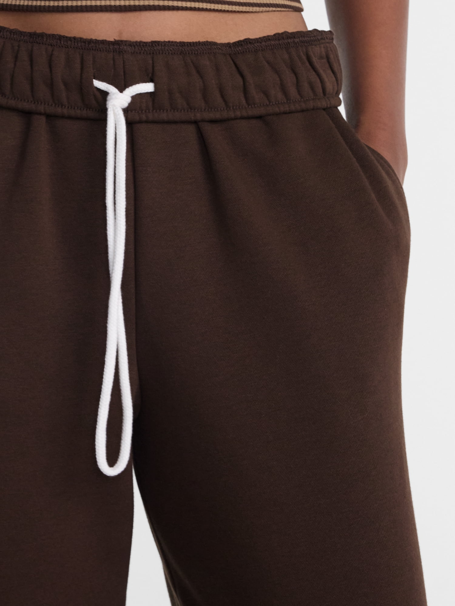 No Boundaries Wide Leg Fleece Pants, 28", 30", 32" Inseams, Women's & Women's Plus XXS-4X