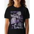 thumbnail image 2 of K-Pop Demon Hunters Huntrix Girls Short Sleeve T-Shirt, Sizes 4-16, 2 of 5