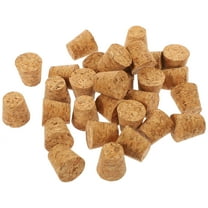 CTIRCHIU 30-Pack Tapered Wooden Cork Bottle Stoppers Bulk Set for Jars, Bottles, and Craft Projects