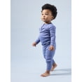 thumbnail image 3 of Little Star Organic 4PC Boy Snug Fit Sleepwear Sizes 9M-5T, 3 of 13