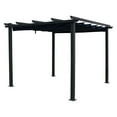 thumbnail image 5 of International Caravan 3 Meter Aluminum Framed Pergola, Khaki, 5 of 5
