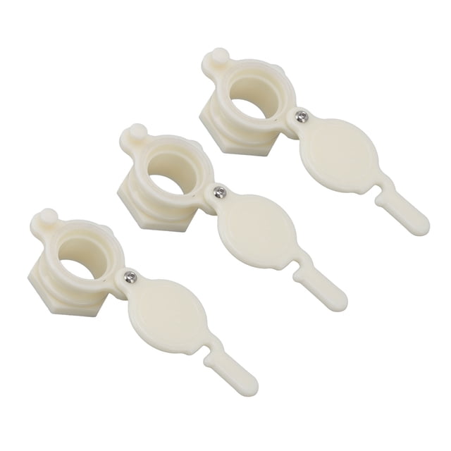TKSE Honey Gate Extractor, 3pcs Beekeeping Integrated Honey Gate Extractor Plastic Honey Gate Valve for Beekeeping Accessory