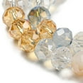 thumbnail image 4 of 10strands Glass Beads Strands Faceted Rondelle PeachPuff 8x6mm Hole: 1mm about 65~68pcs/strand 15.7~16.1 inch(40~41cm), 4 of 4