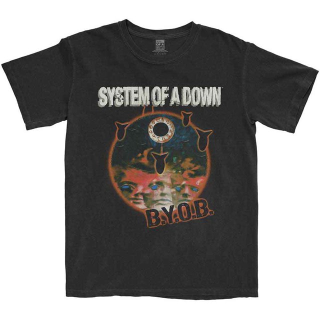 System Of A Down T-Shirt Unisexe BYOB Classic
