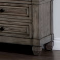 thumbnail image 2 of Furniture of America Penny Adult Transitional 3-Drawer Nightstand, Warm Gray, 2 of 6