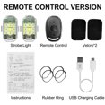 thumbnail image 1 of Led Strobe Light Wireless Remote Control Outdoor Warning Lamp Flash  For Motorcycle Car Bike Scooter, 1 of 9