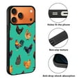 thumbnail image 2 of WIRESTER Shockproof Soft Rubber Cover Case for Apple iPhone 17 Pro Max 6.9" 2025, Chicken Pattern, 2 of 5