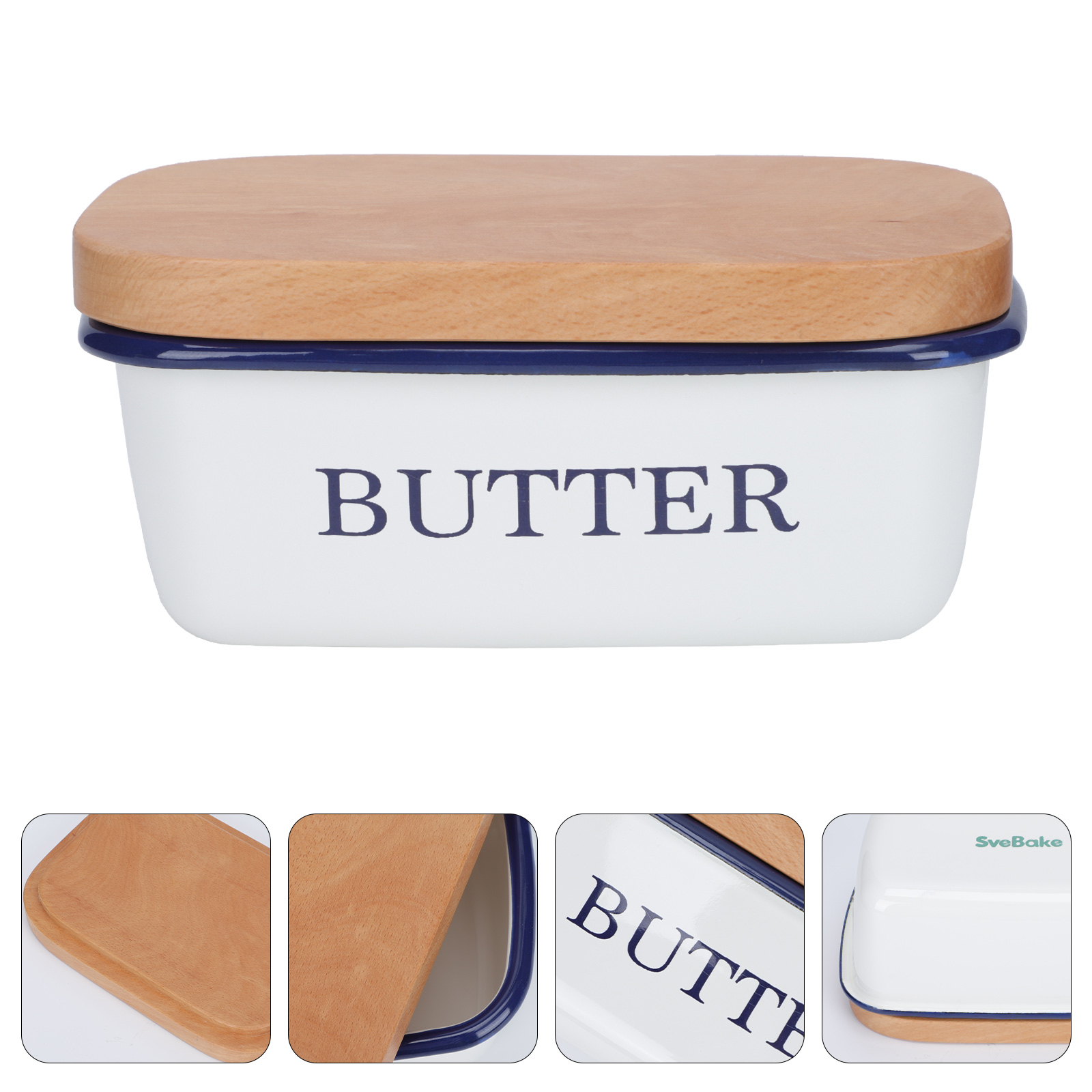 King International Stainless Steel Butter Dish, Butter Box with Lid, Butter  Container,14.5 cm 1/4 Kg Butter Box, Fridge Storage Container for White  Butter in 2023