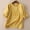 Yellow, variant on SNKSDGM Easter Shirt Womens Shirts Trendy Plus Size Women's Solid Color Linen Casual Half Sleeve T Shirt Bohemian Embroidered Ruffle Sleeves Top for Belly Short Sleeve Shirts for Women Plus Size Sexy