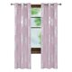 thumbnail image 1 of Deconovo Cortinas opacas con diseño floral en color rosa lavanda de 42 x 84 pulgadas con aislamiento térmico., 1 of 7