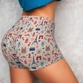thumbnail image 4 of Fotbe Paris Shorts Sin Costuras – Shorts Deportivos de Cintura Alta para Mujer, Elásticos para Gimnasio, Yoga, Running o Ciclismo-Large, 4 of 8