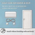 thumbnail image 2 of Adjustable Door Latch for Pet Access, Easy-to-Use Cat Flap Strap for Bedroom, Bathroom, and Toilet Entry, 2 of 4