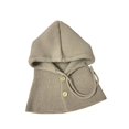 thumbnail image 4 of Gorro pasamontañas de Corea del Sur, gorro cálido de invierno para mujer, bufanda con protección para las orejas integrada para parejas, gorro de punto de lana, 4 of 4