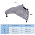 thumbnail image 3 of MYG for Waterproof Kayak Spray Skirt Deck Cover Cockpit Protector for Canoe Boat with Adjustable Waist Quick Release Elastic Strap 290T Polyester Taffeta Gray M, 3 of 10