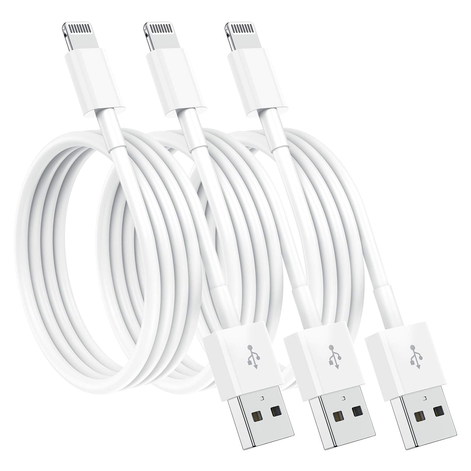 IPhone Fast Chargers Cord, Lightning to USB Cable Compatible with i