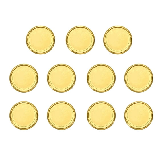 Plastic Book Binding Discs, 11Pcs 32mm Round Discbound Expansion Discs Binder Ring for DIY Notebooks Planner Accessories, Gold