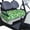 St. Patrick-115, variant on St. Patrick's Shamrock Print Bench Seat Golf Cart Towel, 51"x31" Microfiber Front Cover, Easy Maintenance