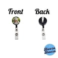 thumbnail image 3 of I Love My Bearded Collie Dog Heart Retractable Reel ID Badge Key Card Name Tag Holder with Clip, 3 of 7