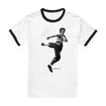 thumbnail image 1 of Bruce Lee  Adult Flying Kick T-Shirt, 1 of 4