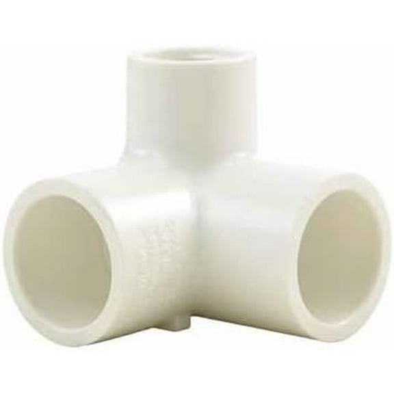 Charlotte Pipe Schedule 40 3/4 in. Slip x 3/4 in. Dia. Slip PVC Side Outlet Elbow
