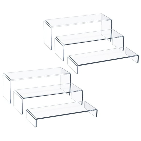 Expositor acrílico HIIMIEI 12 elevadores grandes de 5 mm de grosor