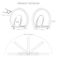 thumbnail image 2 of Amdohai Multifunctional 41 LEDs Table Light Desk Beside Lamp Sensitive Light Control/, 2 of 9