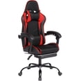 thumbnail image 3 of LUCKHAO Ergonomic Gaming Chair with Footrest and Massage Lumbar Support, High Back Adjustable Computer Chair with Headrest and 3D Linkage Armrests, 3 of 9