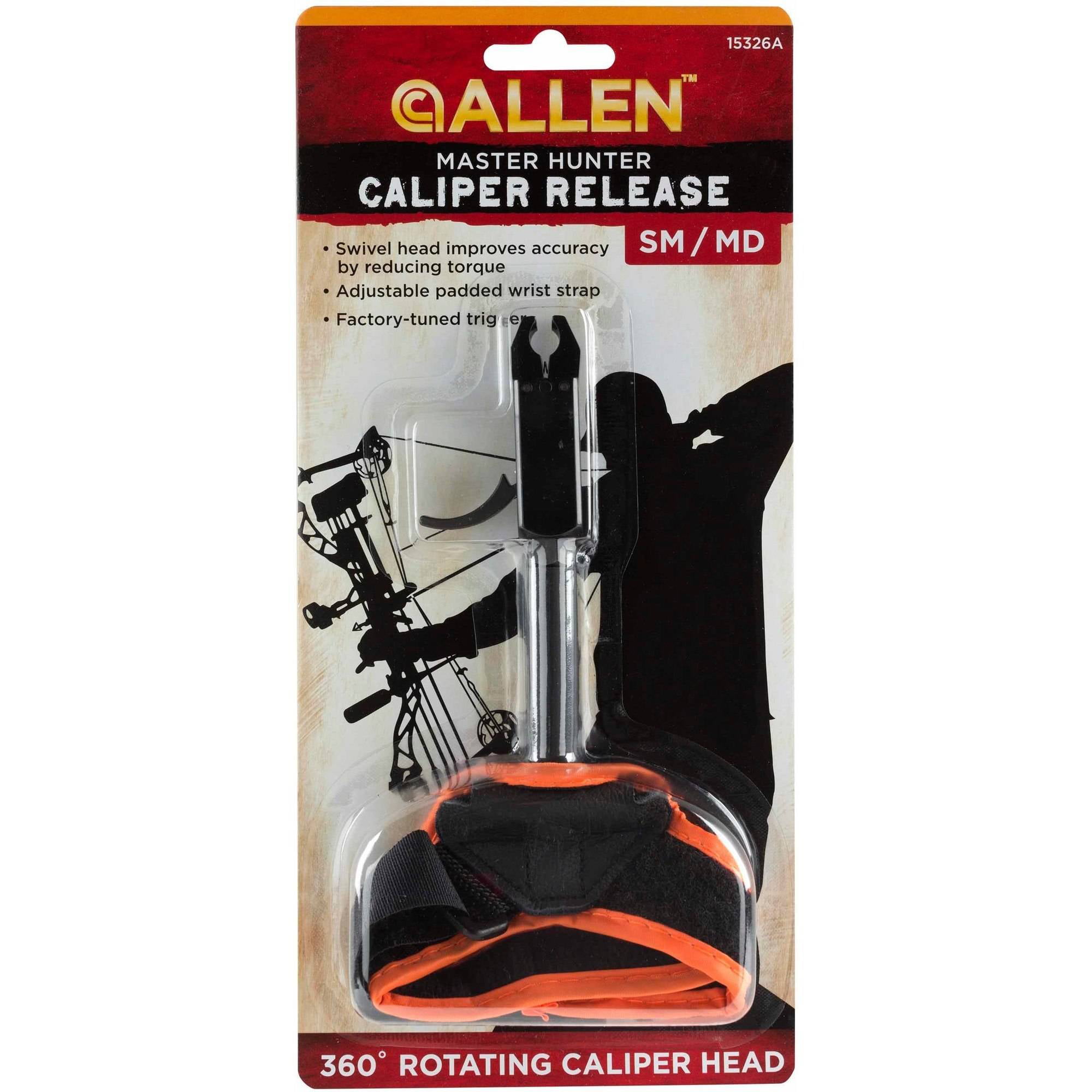 Allen Master Hunter Caliper Archery Bow Release Size S/M Assorted Colors 