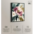 thumbnail image 2 of Faded Flora Grace Canvas Luxury Floral Art by Art Remedy, Black Frame, 30" x 45", 2 of 7