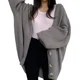 thumbnail image 4 of Sweaters Mujer Punto Cardigan Largo Mediano, 4 of 5