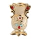thumbnail image 2 of Jarrón de centro de mesa para decoración del hogar con patrón dorado, jarrón decorativo coleccionable A, 2 of 9