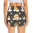 thumbnail image 4 of Goofa Cute Bee Gnome Printed Women 2 in 1 Running Shorts,Quick Dry Athletic Workout Shorts,High Waisted Athletic Shorts with Liner Pockets-Large, 4 of 9