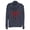 Navy Blue, variant on Junior's Marvel Spider-Man Icon Badge  Cowl Neck Sweatshirt Gray Heather 3X Large