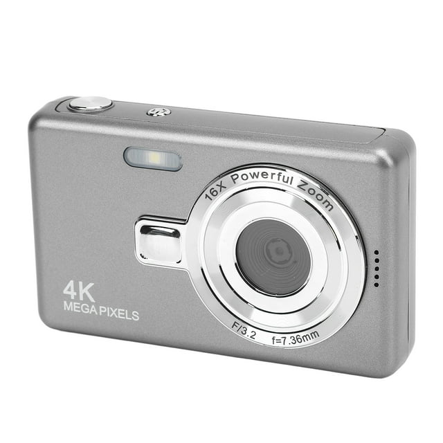 Cámara Digital Compacta Pantalla De 50 MP Grabación De Video 4K Estilo Retro Ligera Para Viajes Regalos Para Niños Adolescentes Principiantes