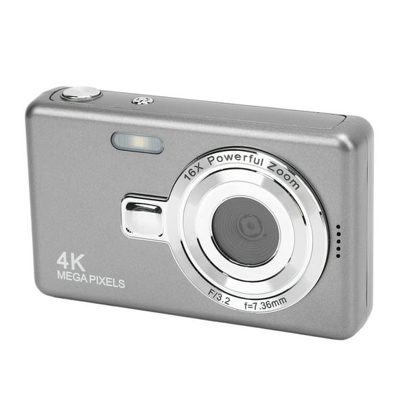 Cámara Digital Compacta Pantalla De 50 MP Grabación De Video 4K Estilo Retro Ligera Para Viajes Regalos Para Niños Adolescentes Principiantes