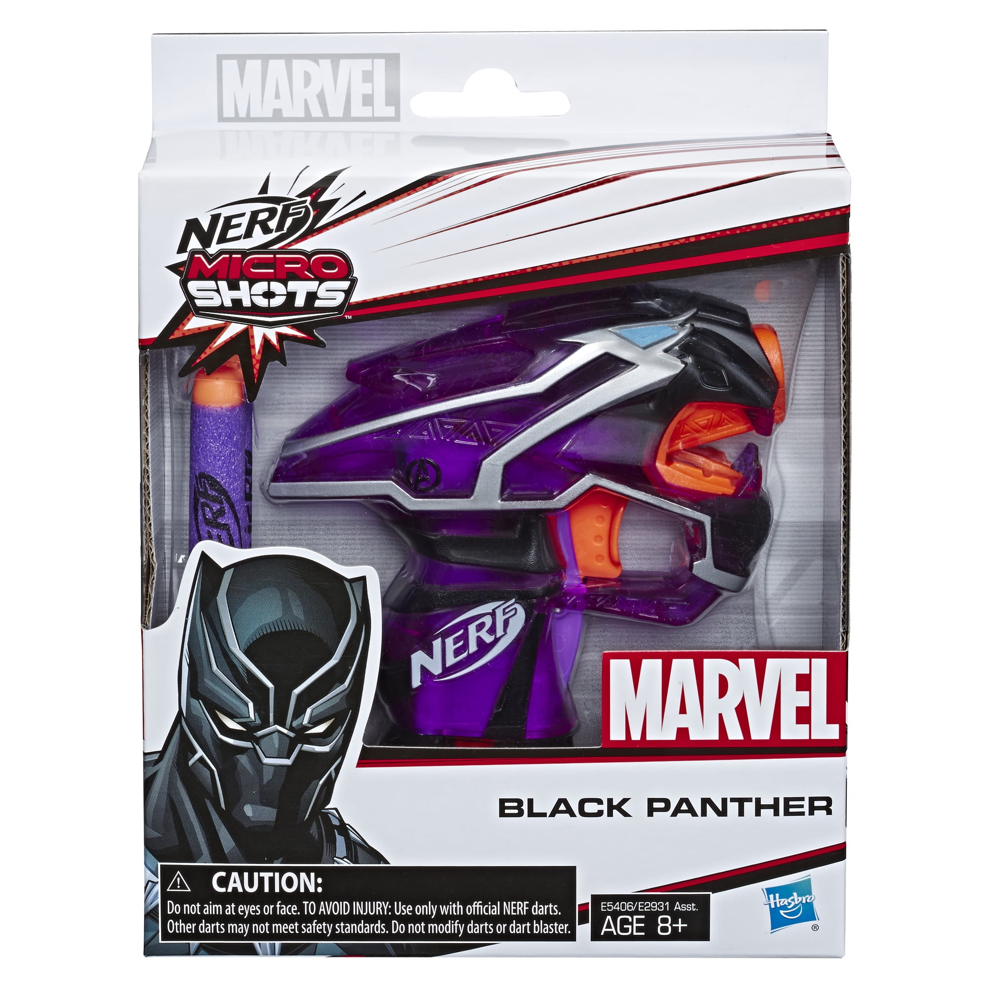 Black Panther Nerf Marvel Toy Ages 8 and Up - Walmart.com