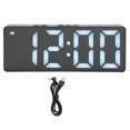 thumbnail image 2 of Reloj despertador LED ANGGREK pantalla de temperatura Digital activado por voz, 2 of 8