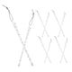 thumbnail image 4 of 10 adornos de carámbanos transparentes para Navidad, colgantes para árbol de Navidad, Año Nuevo, boda y fiesta., 4 of 7