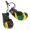 Green, variant on SHISUYAN Mini Boxing Gloves Decoration Made of Durable PVC Material for Car and Home Accessories Assorted Color