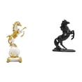 thumbnail image 1 of Figura de escritorio,Estantería con estatua de caballo para escritorio,oficina y decoración del hogar.,Figura decorativa de escritorio de resina para decoración del hogar,Estatua del, 1 of 8