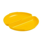 Madison York Microwave Omelet Maker Nonstick 4 Egg Capacity Yellow Plastic 5.3x5.3x2 in