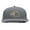 Grey, variant on Golden Eagle Embroidered Cotton Twill Flat Bill Cap - Grey OSFM