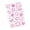 Pink, variant on 1 Sheet Gem Sticker Face Jewelry Sticker Crafts Sparkling Rhinestones Sticker