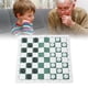 thumbnail image 5 of Juego De Damas, Juego De Mesa Educativo Portátil Plegable De Cuero PU Para Niños Y Adultos, 5 of 7