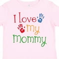 thumbnail image 4 of Inktastic I Love My Mommy Handprints Boys or Girls Toddler T-Shirt, 4 of 5