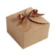 thumbnail image 1 of Wosthever Caja de regalo de 12 uds, cajas de cartón plegables cuadradas de gran capacidad, cajas pequeñas con lazo, soporte de joyería de Almacenamiento y organización del hogar Marrón, 1 of 6