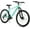 Green, variant on HILAND 26 Inch Mens and Womens Mountain Bike,21 Speed Mountain Bicycle with Dual Disc Brake, Front Suspension Fork, High Carbon Steel Frame Urban Commuter Bike for Adults