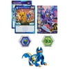 Bakugan Ultra, Fused Hydorous x Trhyno, 3-inch Tall Armored Alliance Collectible Action Figure and Trading Card