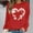 Pullover-Red, variant on Gamivast Valentines Sweatshirt Women Oversized Love Heart Graphic Crewneck Pullover Trendy Drop Shoulder Holiday Thsirts Valentine 's Day Outfit