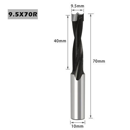 

GLFSIL 1PC Woodworking Drill bits Hole Opener three in reversible Gang Drill